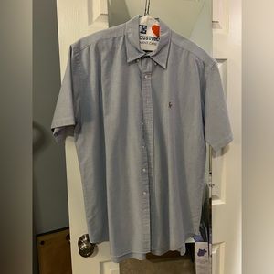 Polo by Ralph Lauren, short sleeve, Broadmark cotton dress shirt.